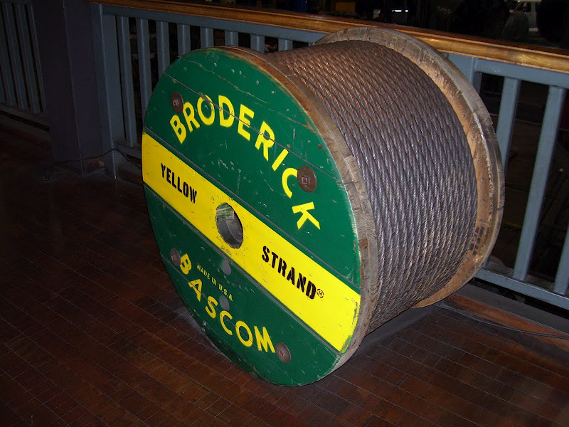 broderick and bascom wire in the san francisco cable car museum